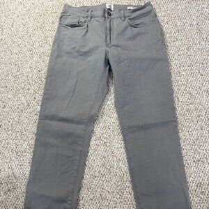 Huckberry Flint And Tinder HB Straight 365 5 Pocket Pant Stretch 32x32 Wash Gray